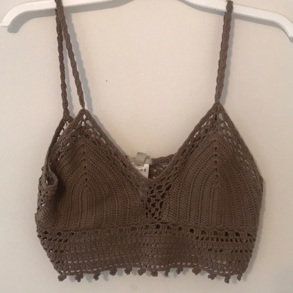 Urban outfitters boho crop top